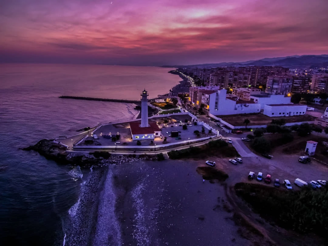 Torrox Costa de noche