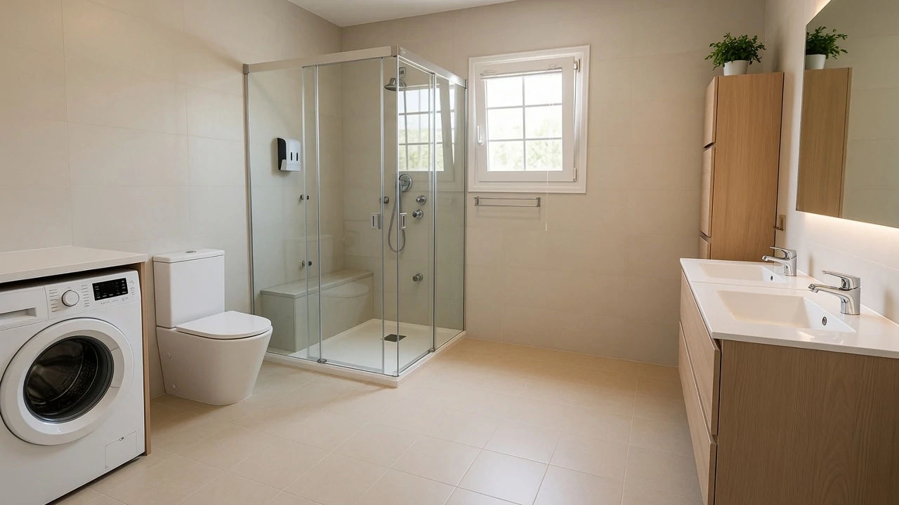 Baños con hidromasaje en Casa Layda